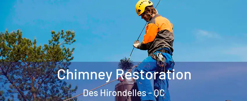  Chimney Restoration Des Hirondelles - QC