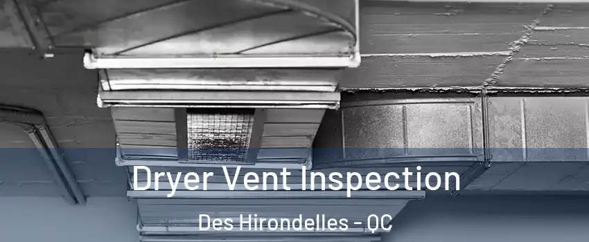 Dryer Vent Inspection Des Hirondelles - QC