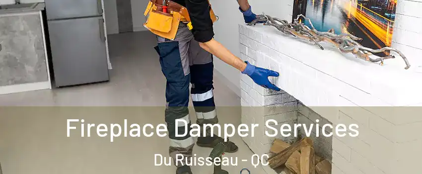  Fireplace Damper Services Du Ruisseau - QC