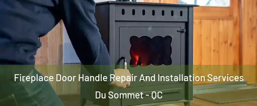  Fireplace Door Handle Repair And Installation Services Du Sommet - QC