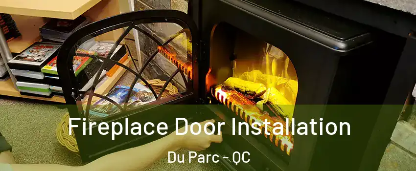  Fireplace Door Installation Du Parc - QC
