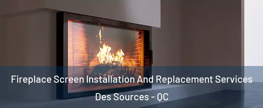  Fireplace Screen Installation And Replacement Services Des Sources - QC