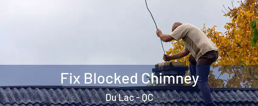  Fix Blocked Chimney Du Lac - QC