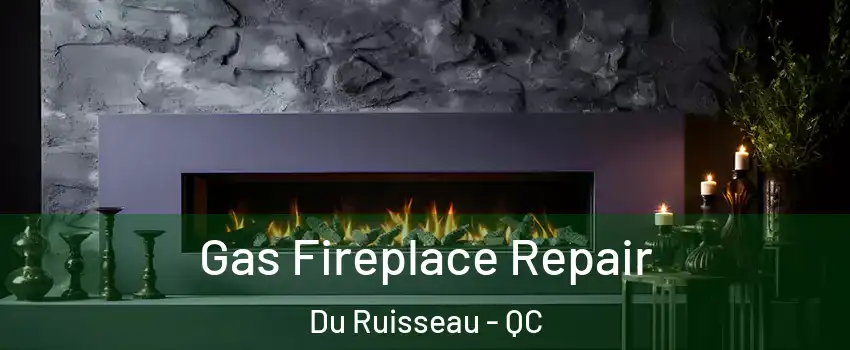  Gas Fireplace Repair Du Ruisseau - QC