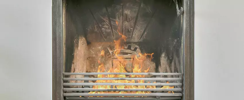 Travis Industries Linear Gas Fireplace Installation in Saint Bruno de Montarville, Quebec