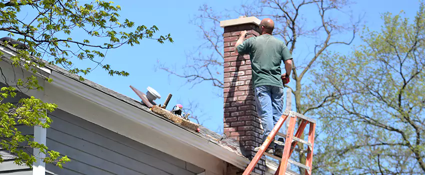 Chimney Crown Repair in Saint Bruno de Montarville, Quebec