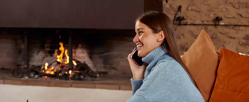 Dimplex Built-In Electric Fireplace Installation in Saint Bruno de Montarville, QC