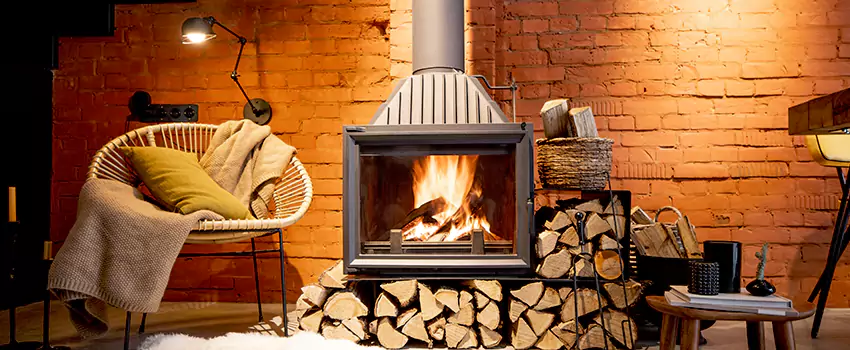 Pellet Stove Chimney Pipe Brackets Installation in Saint Bruno de Montarville, QC