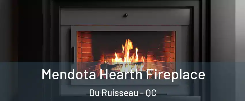  Mendota Hearth Fireplace Du Ruisseau - QC