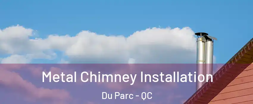  Metal Chimney Installation Du Parc - QC