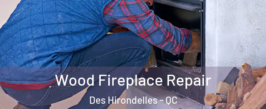  Wood Fireplace Repair Des Hirondelles - QC